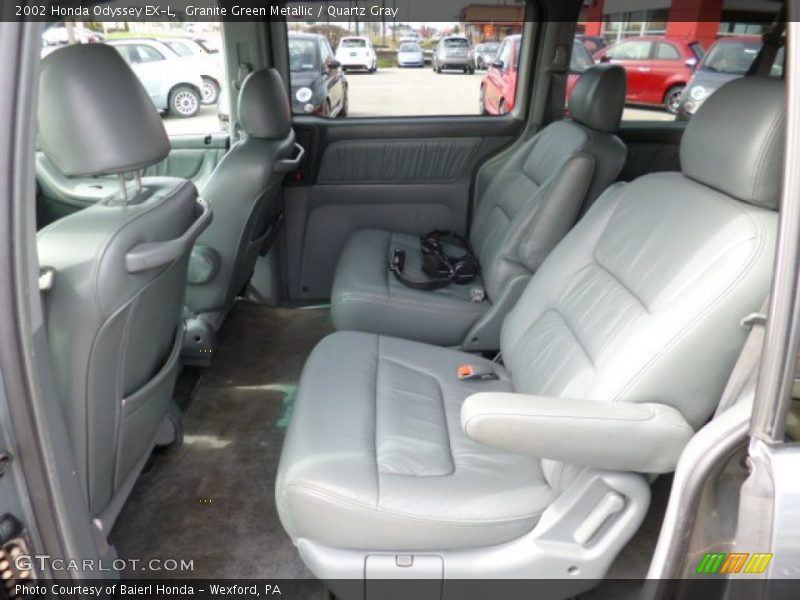 Granite Green Metallic / Quartz Gray 2002 Honda Odyssey EX-L