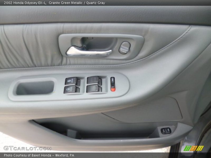 Granite Green Metallic / Quartz Gray 2002 Honda Odyssey EX-L