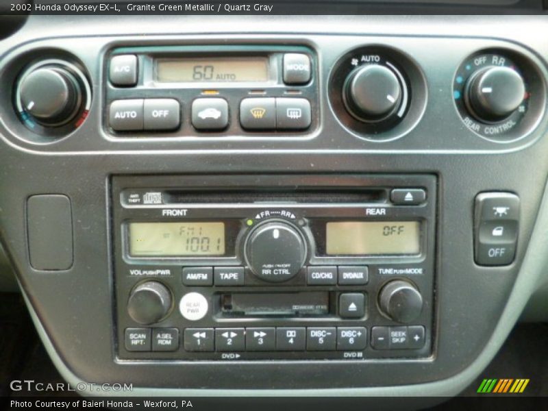 Granite Green Metallic / Quartz Gray 2002 Honda Odyssey EX-L