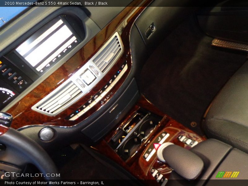 Black / Black 2010 Mercedes-Benz S 550 4Matic Sedan