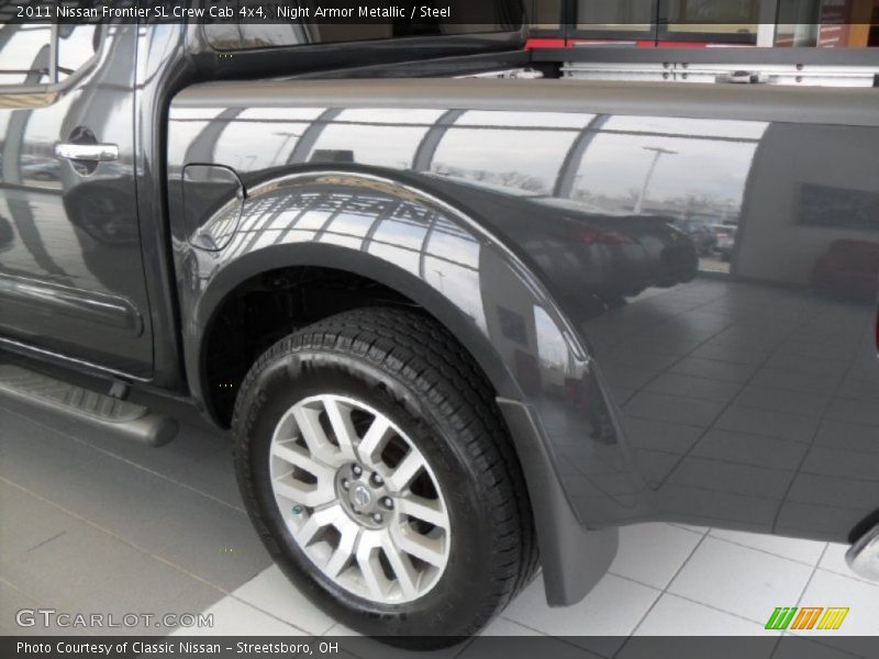 Night Armor Metallic / Steel 2011 Nissan Frontier SL Crew Cab 4x4