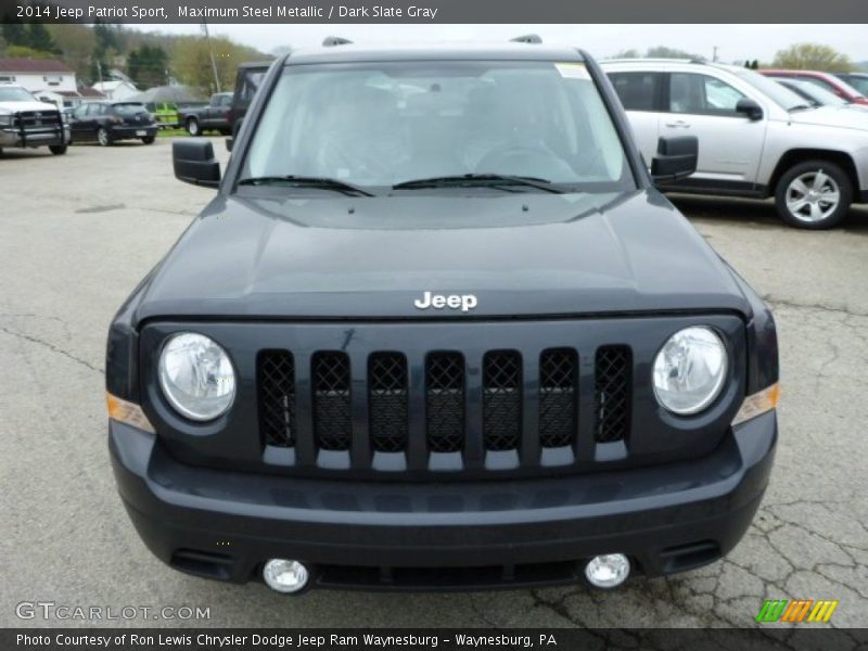 Maximum Steel Metallic / Dark Slate Gray 2014 Jeep Patriot Sport