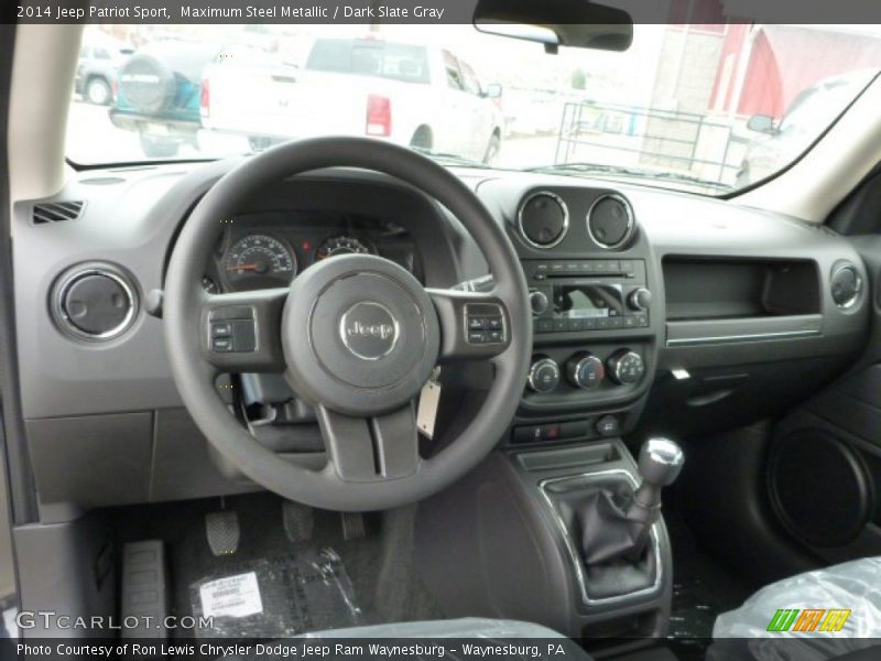 Maximum Steel Metallic / Dark Slate Gray 2014 Jeep Patriot Sport