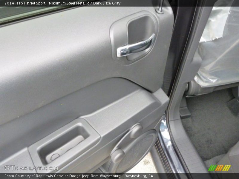 Maximum Steel Metallic / Dark Slate Gray 2014 Jeep Patriot Sport
