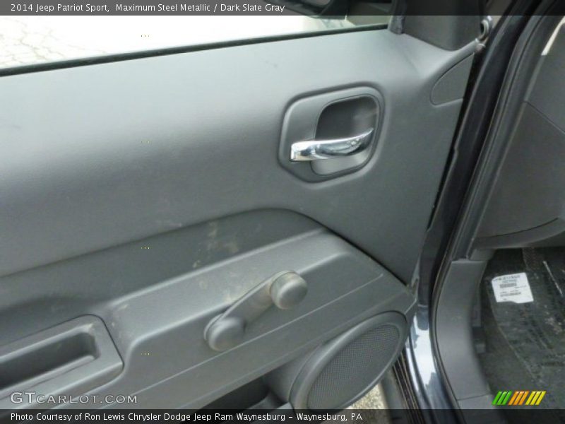 Maximum Steel Metallic / Dark Slate Gray 2014 Jeep Patriot Sport