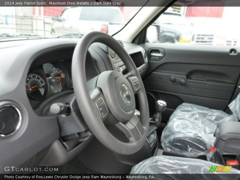 Maximum Steel Metallic / Dark Slate Gray 2014 Jeep Patriot Sport