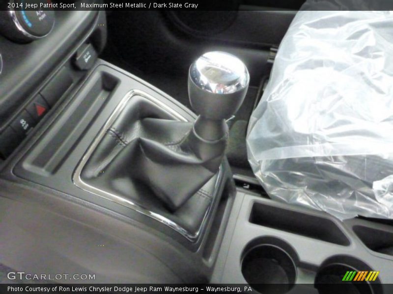 Maximum Steel Metallic / Dark Slate Gray 2014 Jeep Patriot Sport