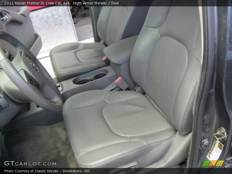 Night Armor Metallic / Steel 2011 Nissan Frontier SL Crew Cab 4x4