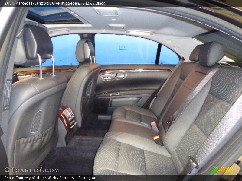 Black / Black 2010 Mercedes-Benz S 550 4Matic Sedan
