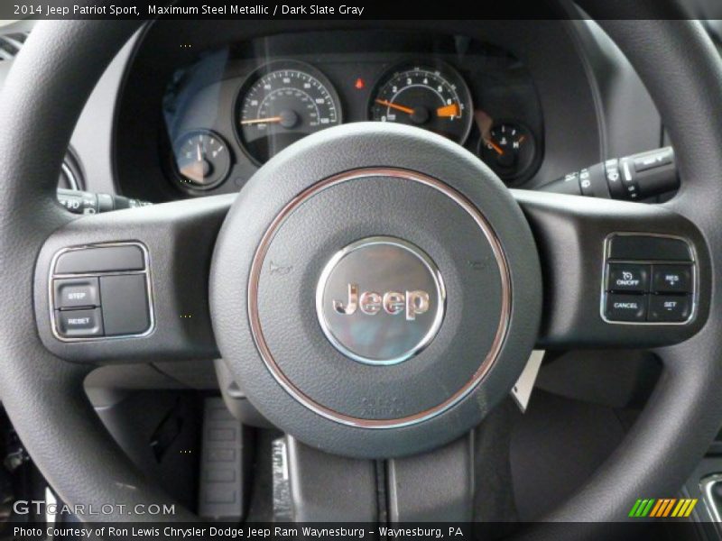 Maximum Steel Metallic / Dark Slate Gray 2014 Jeep Patriot Sport