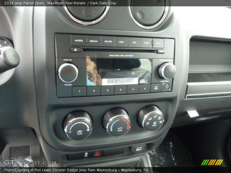 Maximum Steel Metallic / Dark Slate Gray 2014 Jeep Patriot Sport