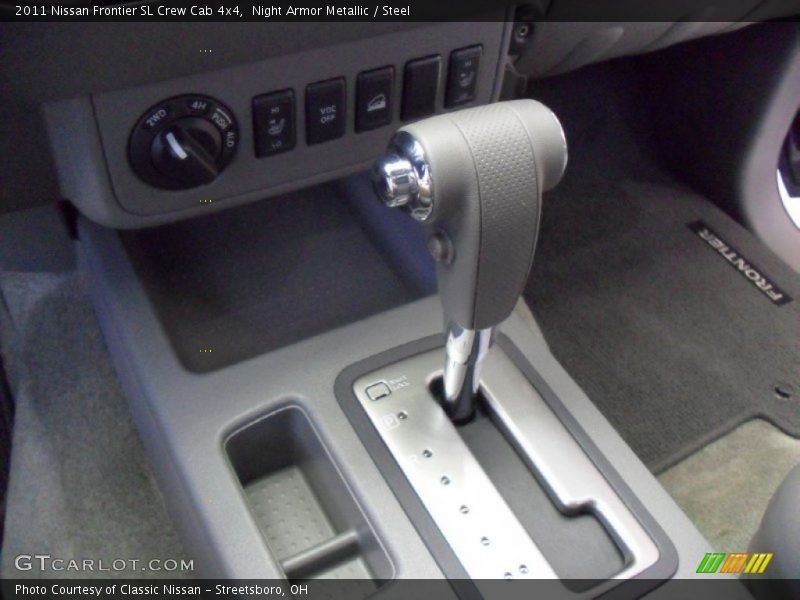 Night Armor Metallic / Steel 2011 Nissan Frontier SL Crew Cab 4x4