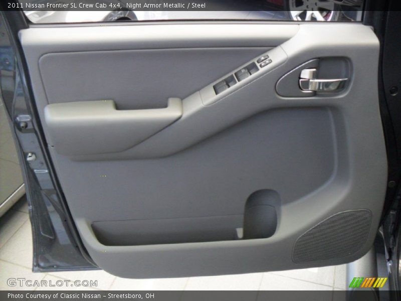 Night Armor Metallic / Steel 2011 Nissan Frontier SL Crew Cab 4x4