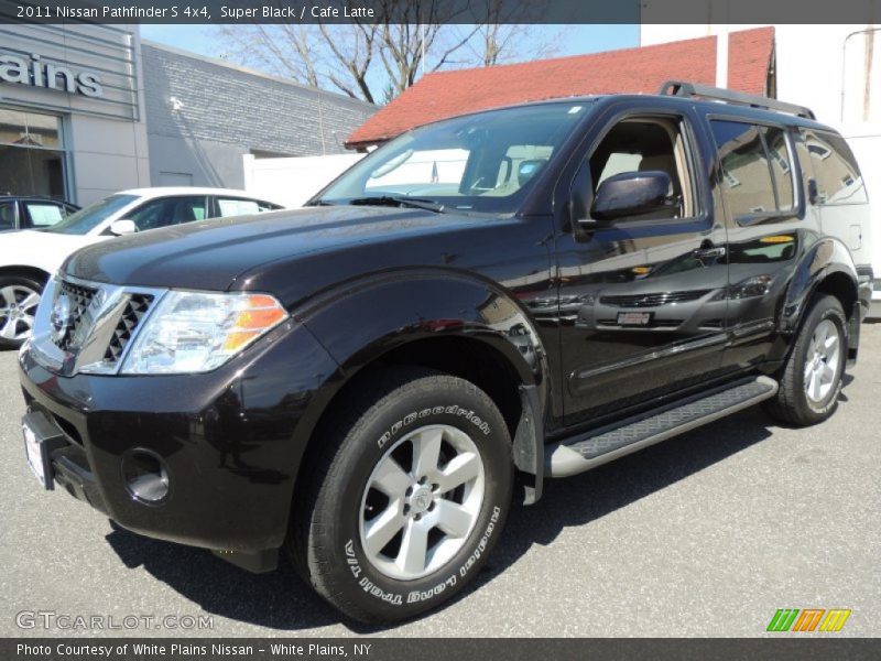 Super Black / Cafe Latte 2011 Nissan Pathfinder S 4x4