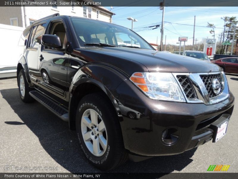Super Black / Cafe Latte 2011 Nissan Pathfinder S 4x4
