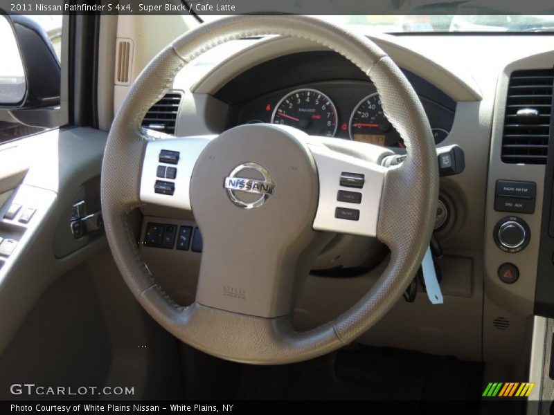 Super Black / Cafe Latte 2011 Nissan Pathfinder S 4x4