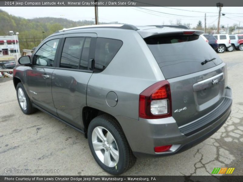 Mineral Gray Metallic / Dark Slate Gray 2014 Jeep Compass Latitude 4x4