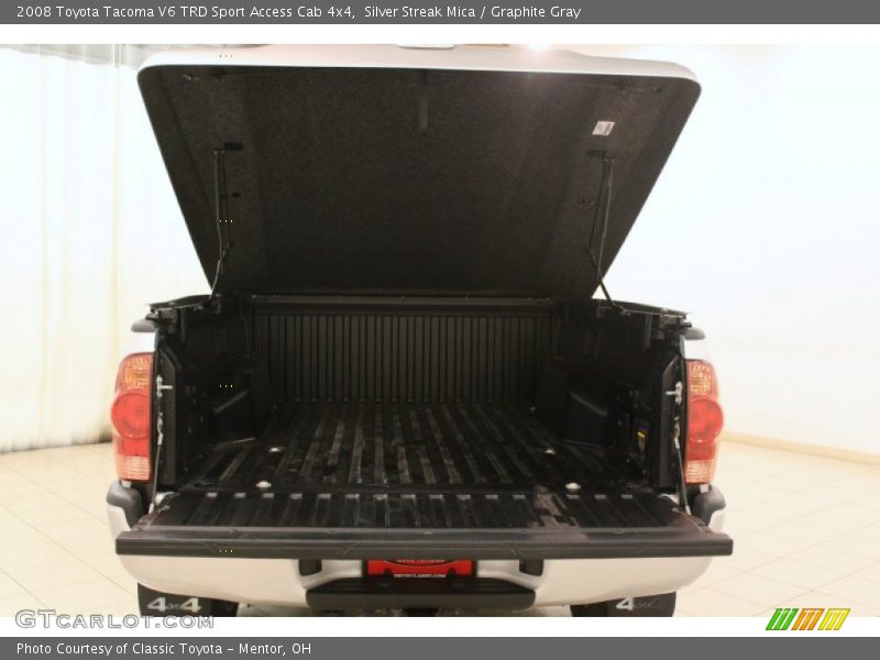 Silver Streak Mica / Graphite Gray 2008 Toyota Tacoma V6 TRD Sport Access Cab 4x4