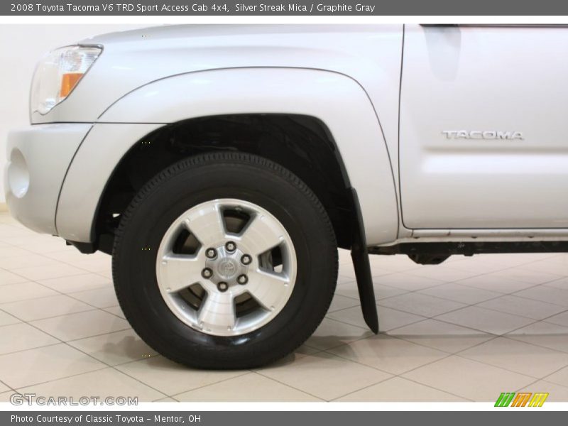Silver Streak Mica / Graphite Gray 2008 Toyota Tacoma V6 TRD Sport Access Cab 4x4