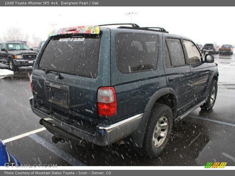 Evergreen Pearl / Oak 1998 Toyota 4Runner SR5 4x4