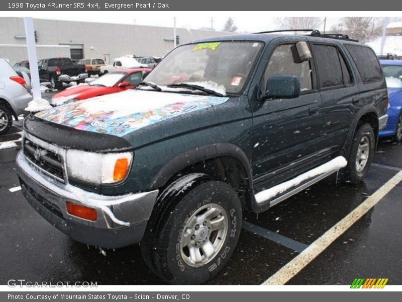 Evergreen Pearl / Oak 1998 Toyota 4Runner SR5 4x4