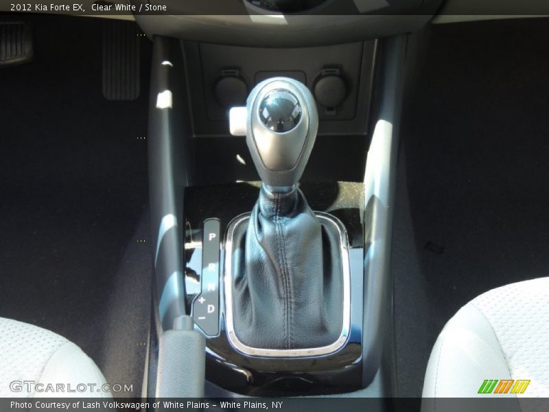 Clear White / Stone 2012 Kia Forte EX