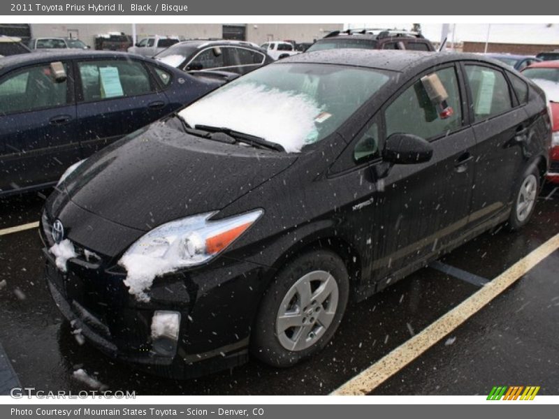 Black / Bisque 2011 Toyota Prius Hybrid II