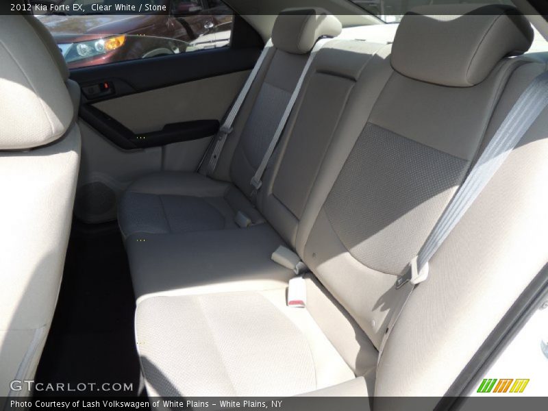 Clear White / Stone 2012 Kia Forte EX