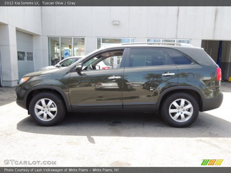 Tuscan Olive / Gray 2012 Kia Sorento LX