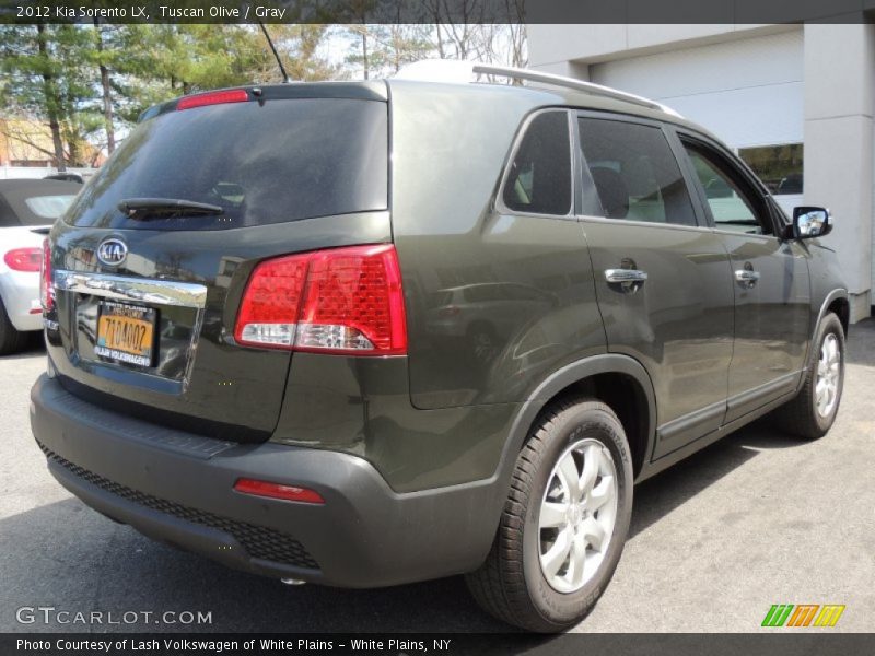 Tuscan Olive / Gray 2012 Kia Sorento LX