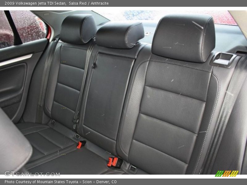 Salsa Red / Anthracite 2009 Volkswagen Jetta TDI Sedan