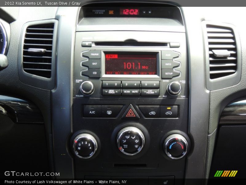 Tuscan Olive / Gray 2012 Kia Sorento LX