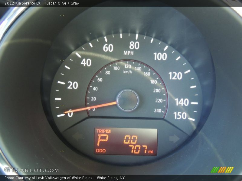 Tuscan Olive / Gray 2012 Kia Sorento LX