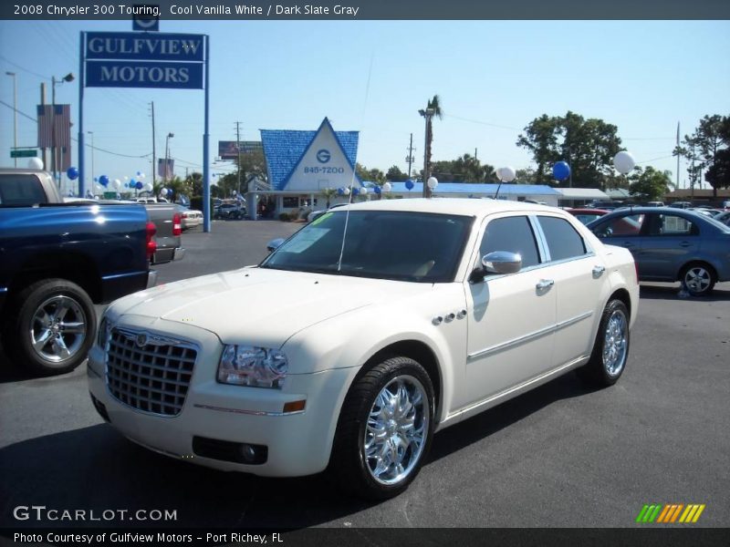 Cool Vanilla White / Dark Slate Gray 2008 Chrysler 300 Touring