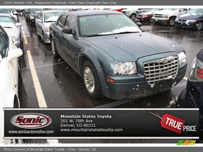Magnesium Pearlcoat / Dark Slate Gray/Light Slate Gray 2006 Chrysler 300