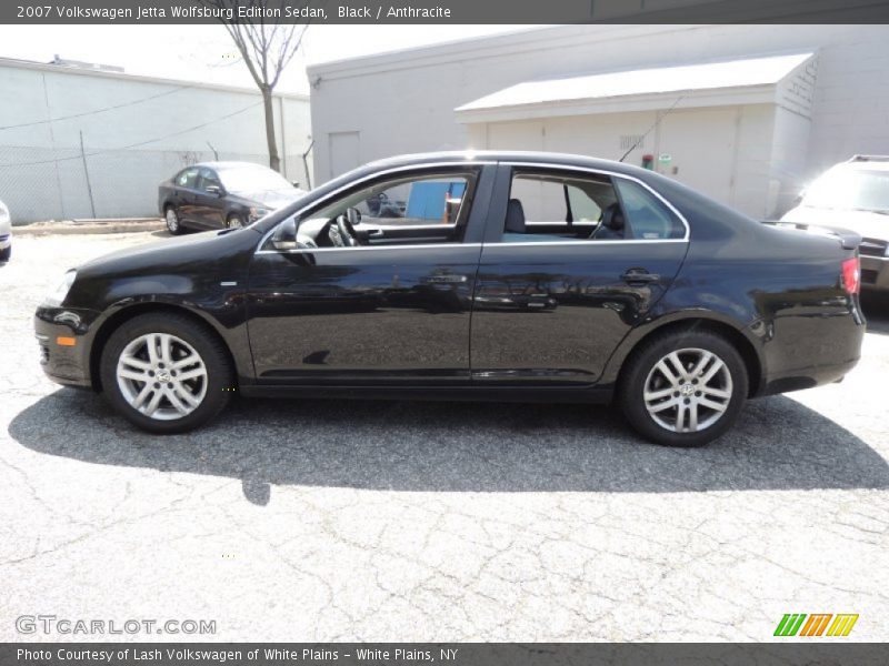 Black / Anthracite 2007 Volkswagen Jetta Wolfsburg Edition Sedan