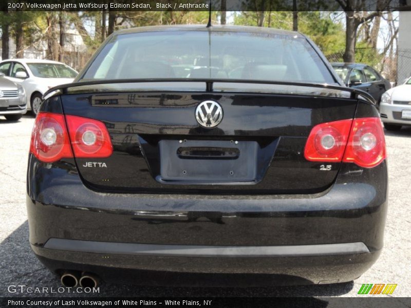 Black / Anthracite 2007 Volkswagen Jetta Wolfsburg Edition Sedan