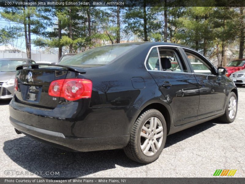 Black / Anthracite 2007 Volkswagen Jetta Wolfsburg Edition Sedan