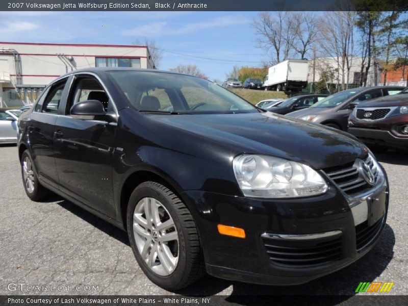 Black / Anthracite 2007 Volkswagen Jetta Wolfsburg Edition Sedan
