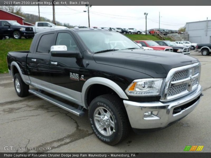 Front 3/4 View of 2013 2500 Laramie Mega Cab 4x4