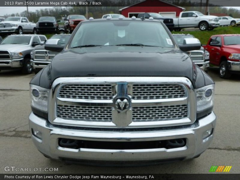 Black / Black 2013 Ram 2500 Laramie Mega Cab 4x4