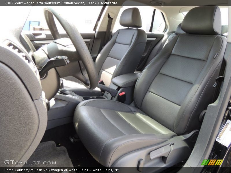 Black / Anthracite 2007 Volkswagen Jetta Wolfsburg Edition Sedan