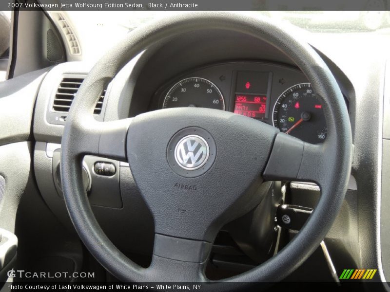Black / Anthracite 2007 Volkswagen Jetta Wolfsburg Edition Sedan