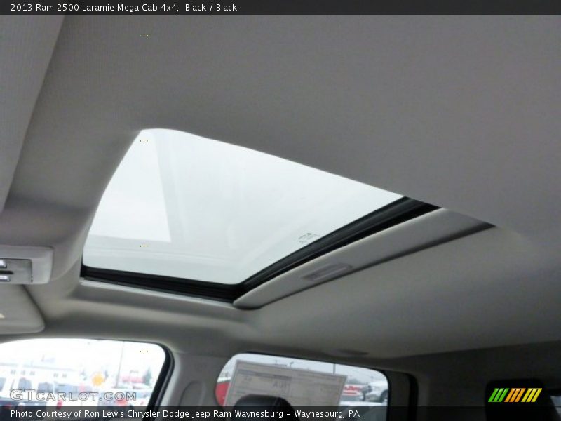Black / Black 2013 Ram 2500 Laramie Mega Cab 4x4