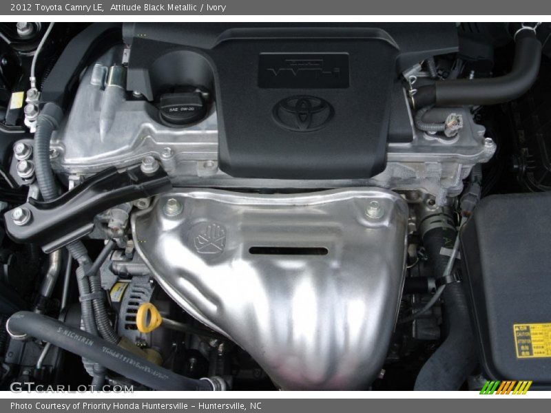 Attitude Black Metallic / Ivory 2012 Toyota Camry LE