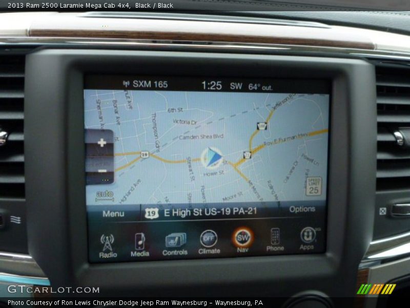 Black / Black 2013 Ram 2500 Laramie Mega Cab 4x4