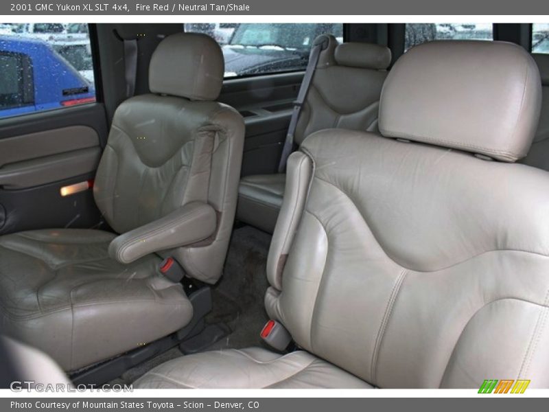 Fire Red / Neutral Tan/Shale 2001 GMC Yukon XL SLT 4x4
