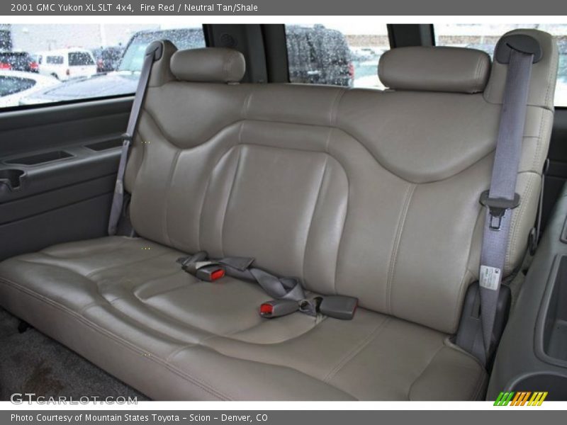 Rear Seat of 2001 Yukon XL SLT 4x4