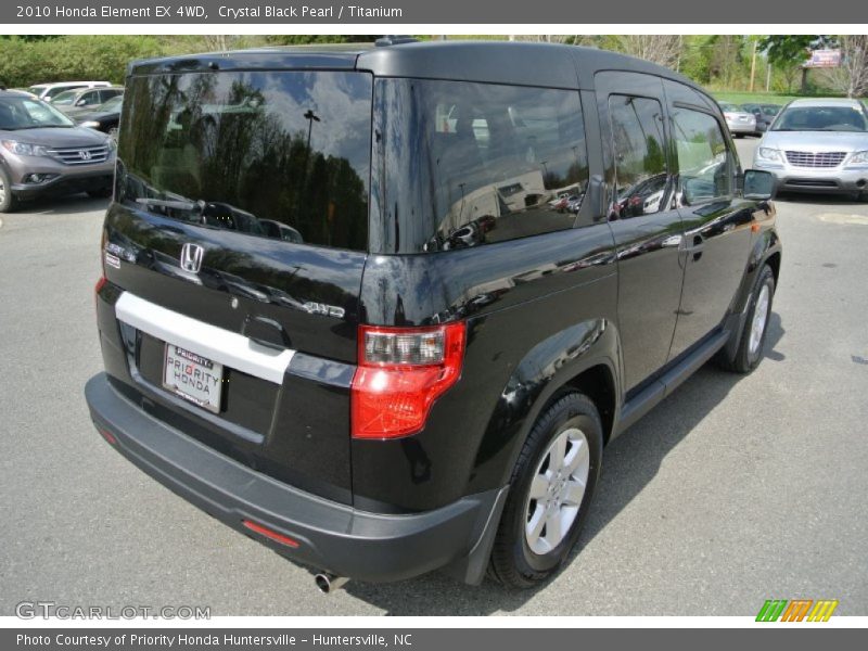 Crystal Black Pearl / Titanium 2010 Honda Element EX 4WD