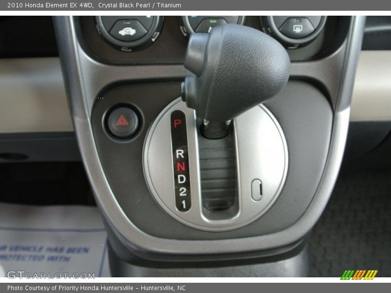 Crystal Black Pearl / Titanium 2010 Honda Element EX 4WD